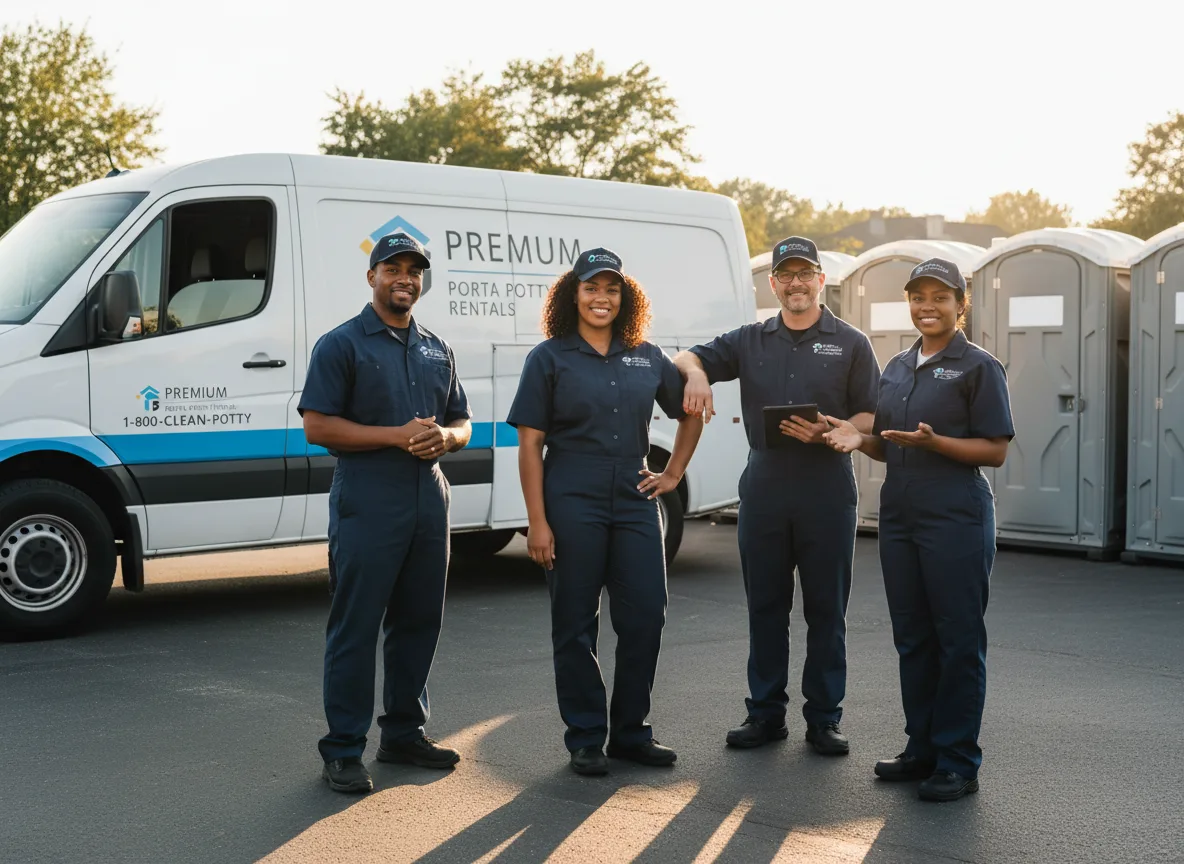 VIP Portable Toilets company in Lake Milton, OH